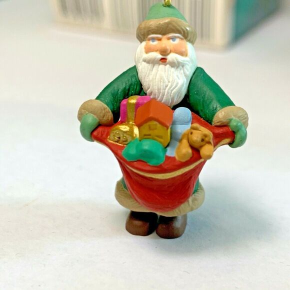 Hallmark KeepSake Miniature Ornament Series Centuries of Santa 1995 #2 - Picture 1 of 8